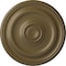Ekena Millwork Devon Ceiling Medallion (Fits Canopies up to 3 5/8"), 15 3/4"OD x 1 1/2"P, Mississippi Mud CM15DEMMF - alternate 1